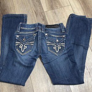 ROCK‎ REVIVAL For Buckle Gwen Bootcut Jeans Size 26